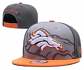 Broncos Team Logo Gray Adjustable Hat GS